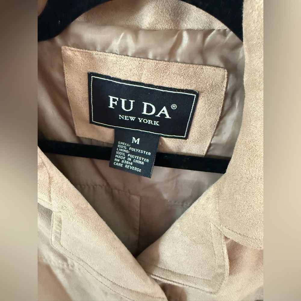 FU DA Women's Tan Utility Jacket - Picture 3 of 4